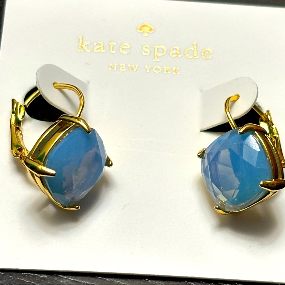 Kate Spade ♠️ New York light blue earrings - Picture 4 of 9